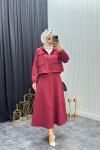 Maşa Takım Bordo Bordo