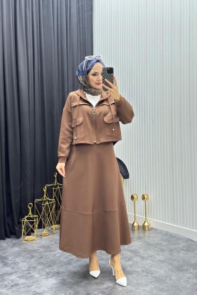 Maşa Takım Kahverengi  Kahverengi