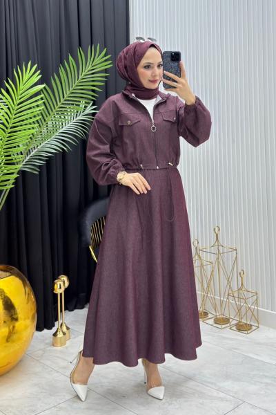 Mini Kot Takım Bordo Bordo