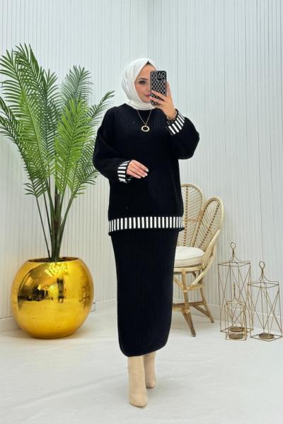 Nagi Takım Siyah Siyah