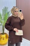 Nurşen Kazak Camel Kahverengi