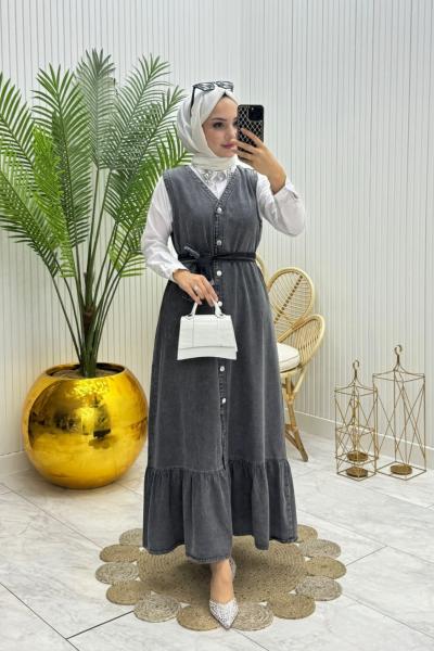 Olimpiyat Kot Jile Siyah Siyah