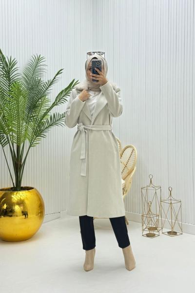 Prenses Tesettür Kaban Taş Taş