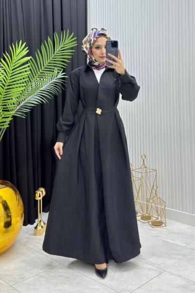 Reva Elbise Siyah Siyah