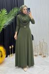 Sandy Elbise Haki Yeşili Haki