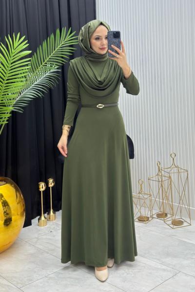 Sandy Elbise Haki Yeşili Haki