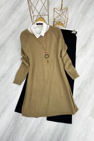 Tesettür Suzan Tunik Taba