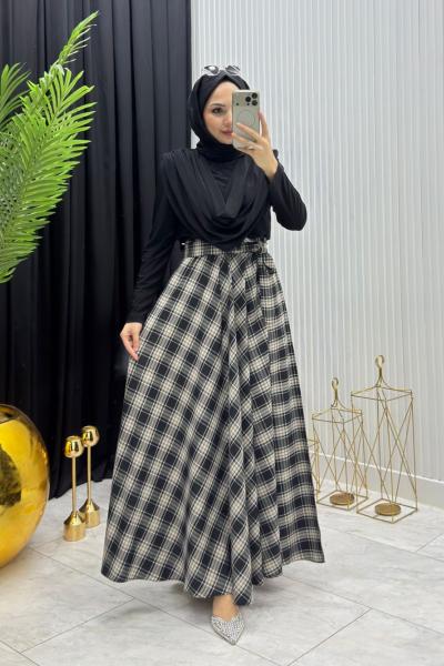 Yonca Etek Siyah Siyah