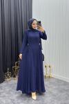 Zarif Elbise Lacivert Lacivert