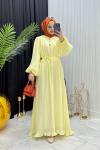 Zeynep Elbise Sarı Sarı