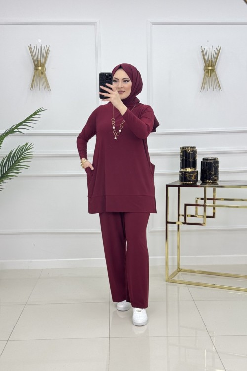 Almina Takım  Bordo