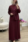 Arzu Elbise Bordo