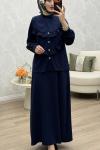 Arzu Elbise Lacivert