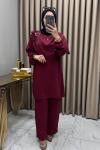 Aşkın Takım Bordo Bordo
