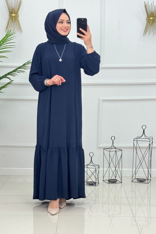Azra Elbise Lacivert