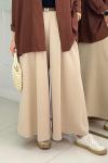 Baggy Etek Pantolon  Bej