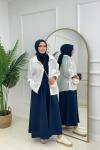 Baggy Etek Pantolon  Laci̇vert
