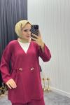 Boni Takım Bordo Bordo