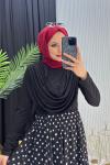 Buse Takım Siyah Siyah