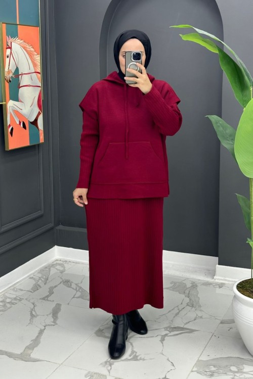 Busem Triko Takım - Bordo