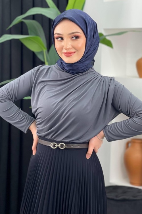 Büzgülü Bluz