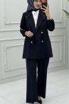 Diana Ceket Takım Lacivert