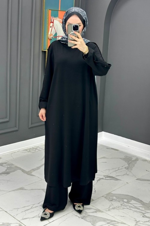 Dilek Uzun Takım - Siyah
