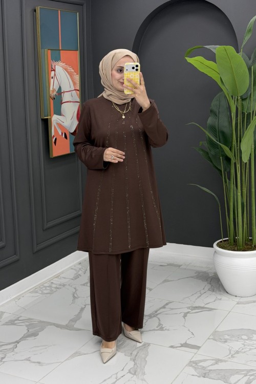 Ela Yazlık Takım - kahve