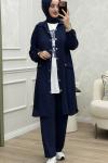Elvis 3 Lü Takım Lacivert