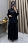 Eva Takım Siyah Siyah
