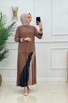 Gökkuşağı Etekli Takım  Camel