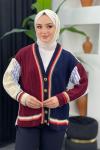 Gömlek Detaylı Hırka