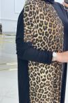 Hale Elbi̇se Leopar Desen