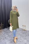Jasmin Tunik Haki Haki