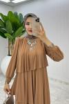 Latte Premium Diva Elbise Tesettür Giyim