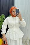 Lavin Takım Beyaz Beyaz