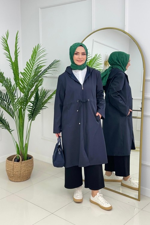 Luvi̇a Yağmurluk  Laci̇vert