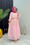 Maylen Elbise Pembe Pembe