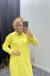 Nare Elbise Sarı Sarı