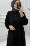 Naz Elbise Kot Siyah