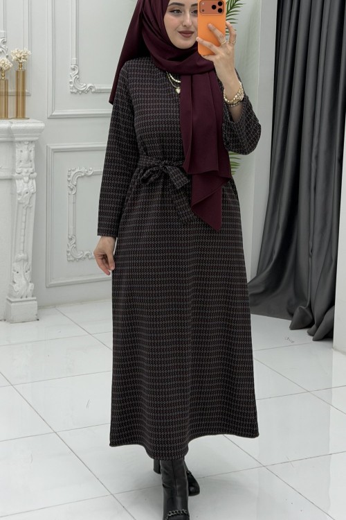 Neşe Elbise Bordo