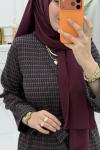 Neşe Elbise Bordo