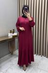 Nigar Elbise Bordo  Bordo