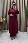 Nilgün Takım Bordo  Bordo