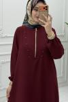 Öykü Elbise Bordo