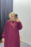 Perihan Takım Bordo Bordo