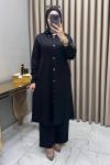 Rabia Takım Siyah Siyah