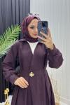 Reva Elbise Bordo Bordo