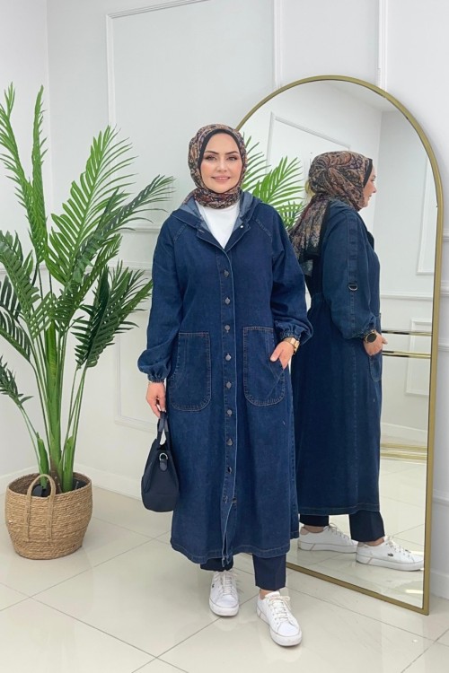 Rose Deni̇m Kap  Laci̇vert