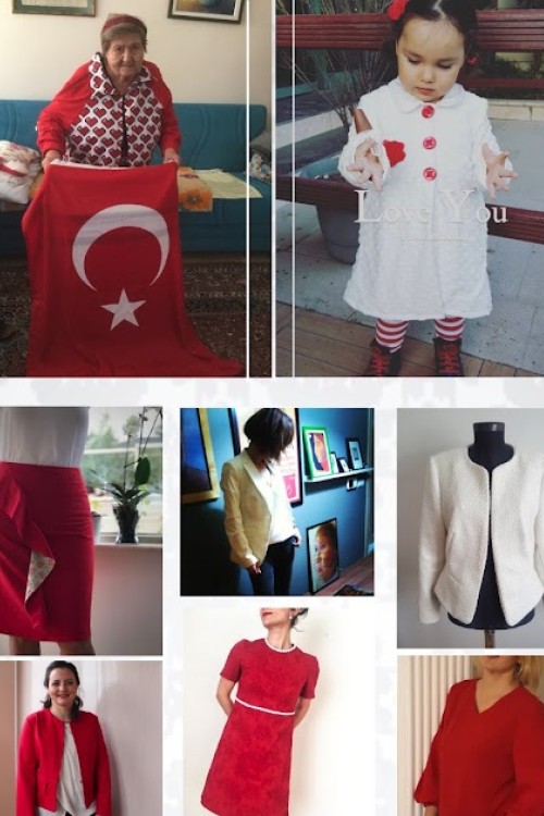 Şahane Etekli Takım- Gül